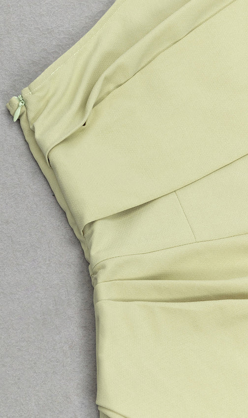 Hemera Chic One-Shoulder Asymmetrical Hem Midi-Maxi Dress