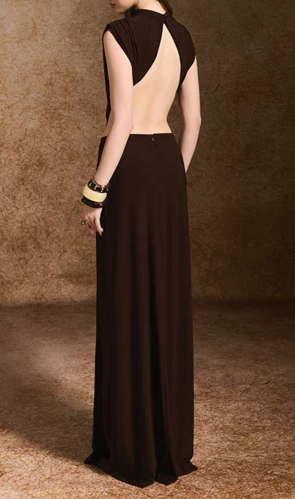 Hanna Coffee Backless Two-Piece Set