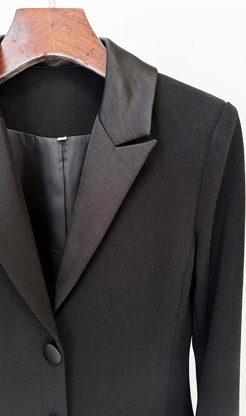 Alusia Rhinestone Blazer Dress