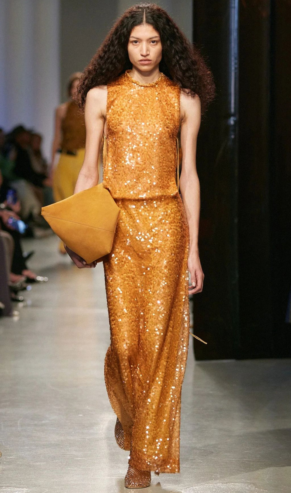 Ingalill Dazzling Sequin Maxi Dress - Glamorous Sleeveless Gown