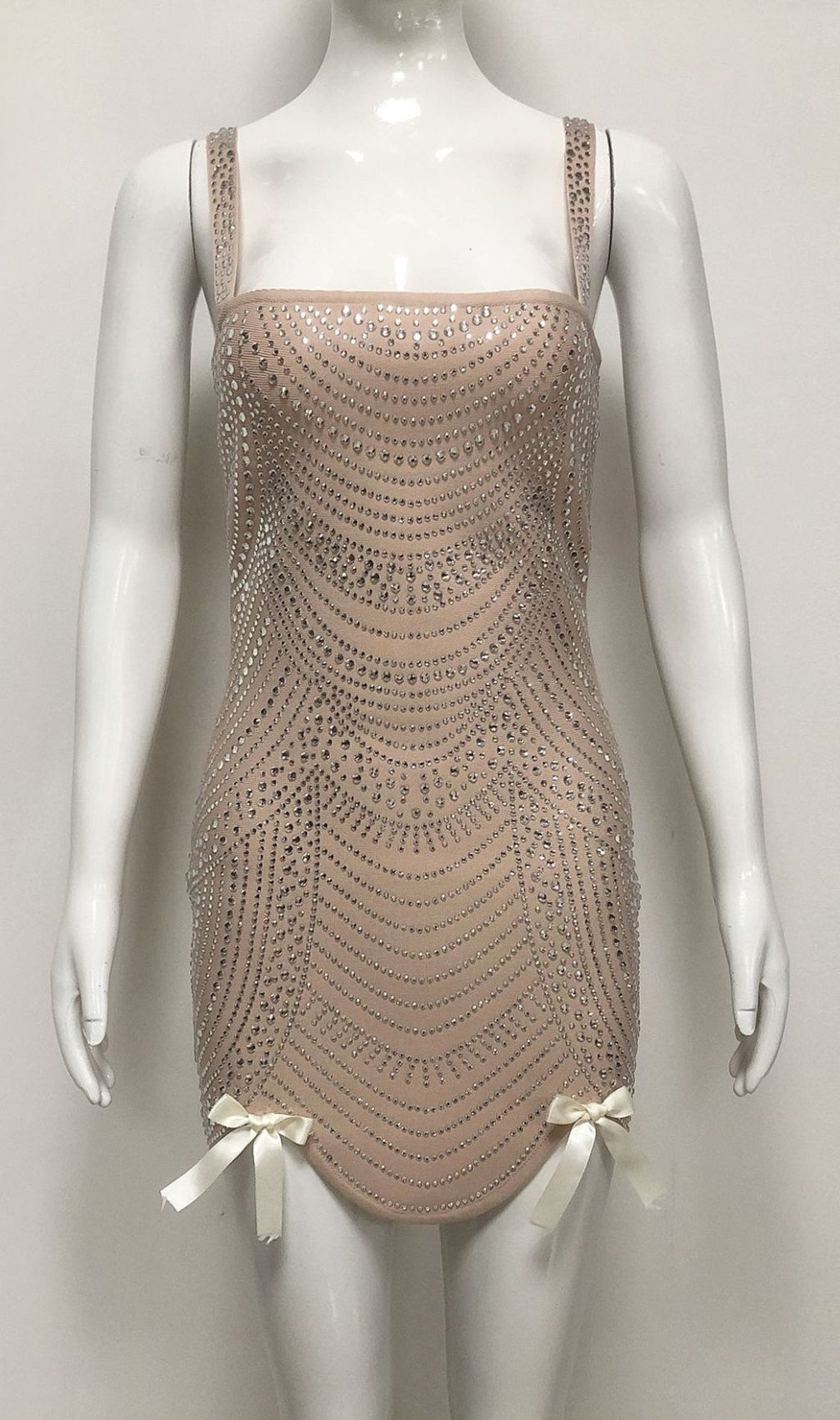 Jordynn Diamante Bandage Mini Dress