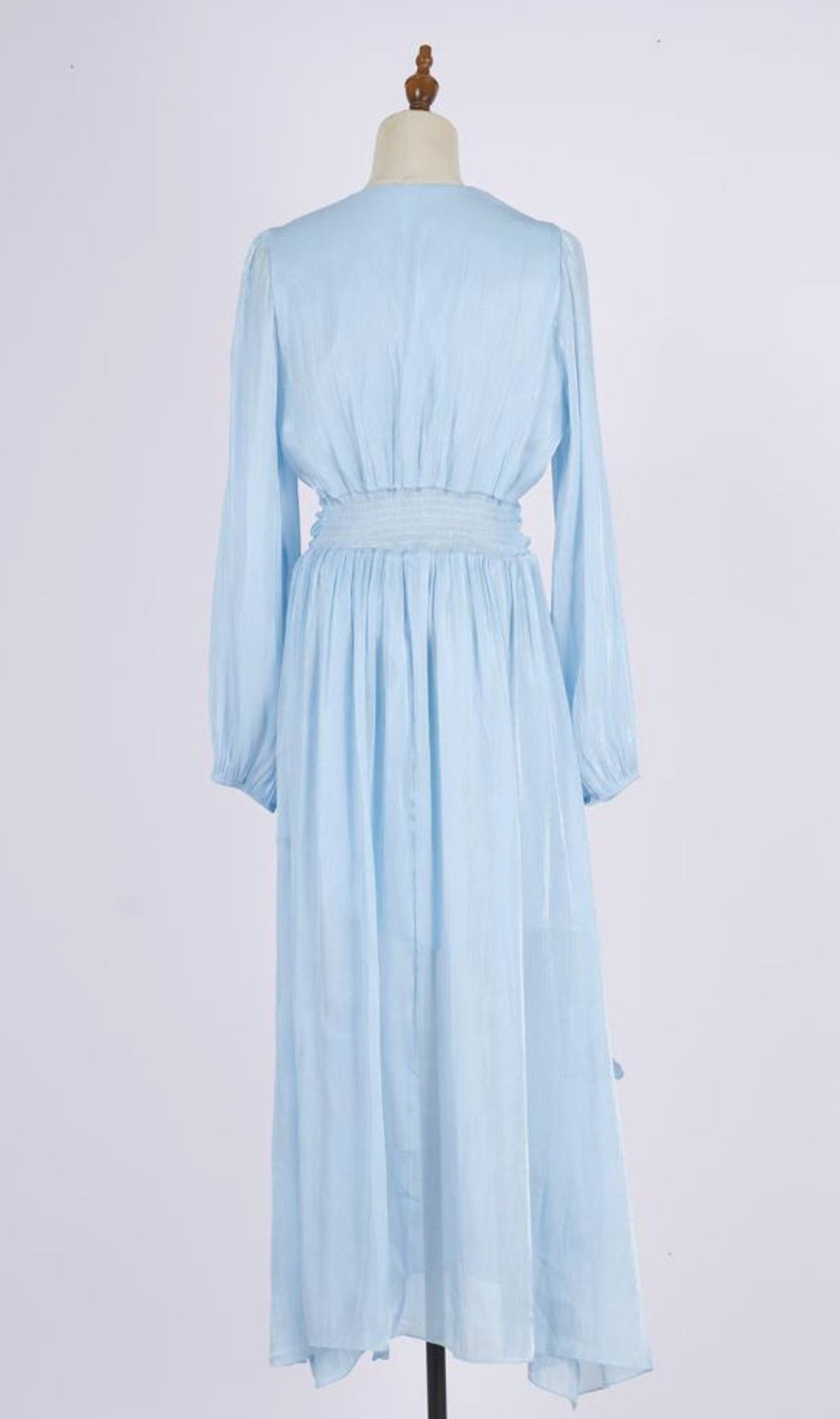 Ginger V-Neck Long Sleeve Maxi Dress