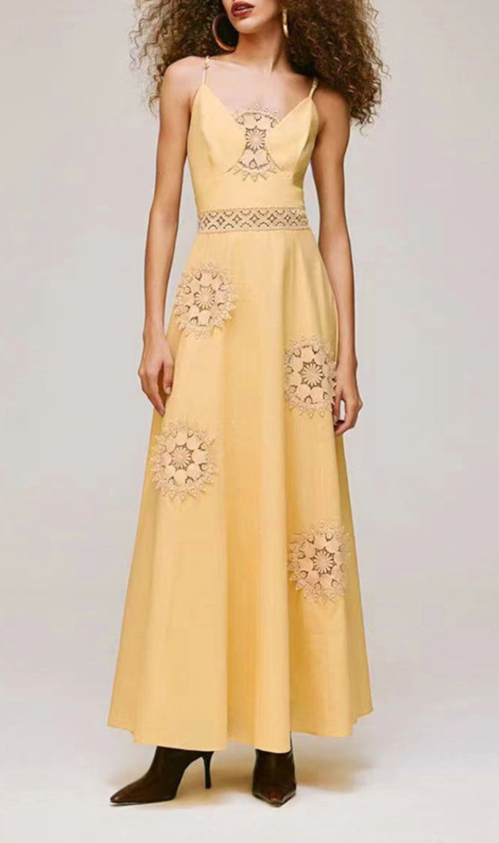 Emmali Crop Top & Strappy Maxi Dress