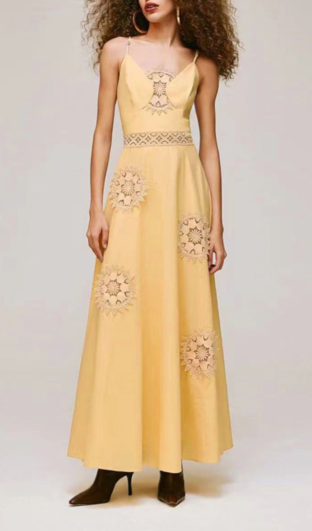 Emmali Crop Top & Strappy Maxi Dress