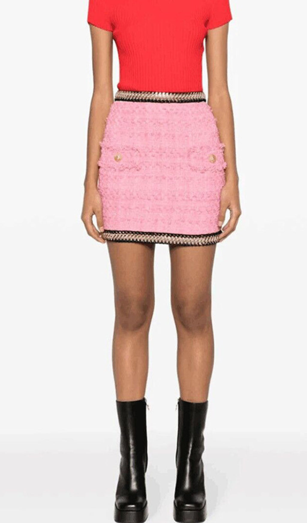 Aven Pink Three-Piece Set