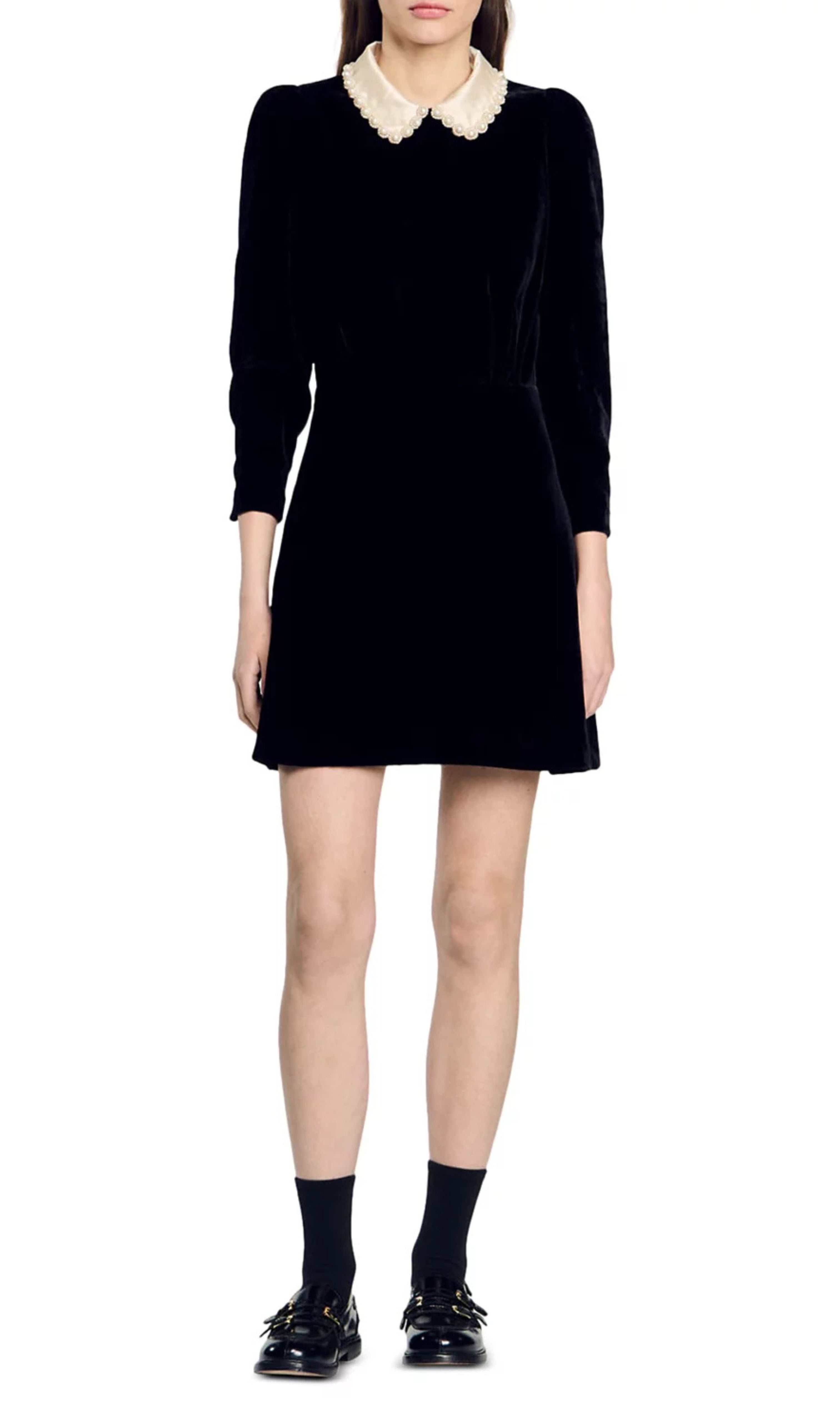 Paola Velvet Dress