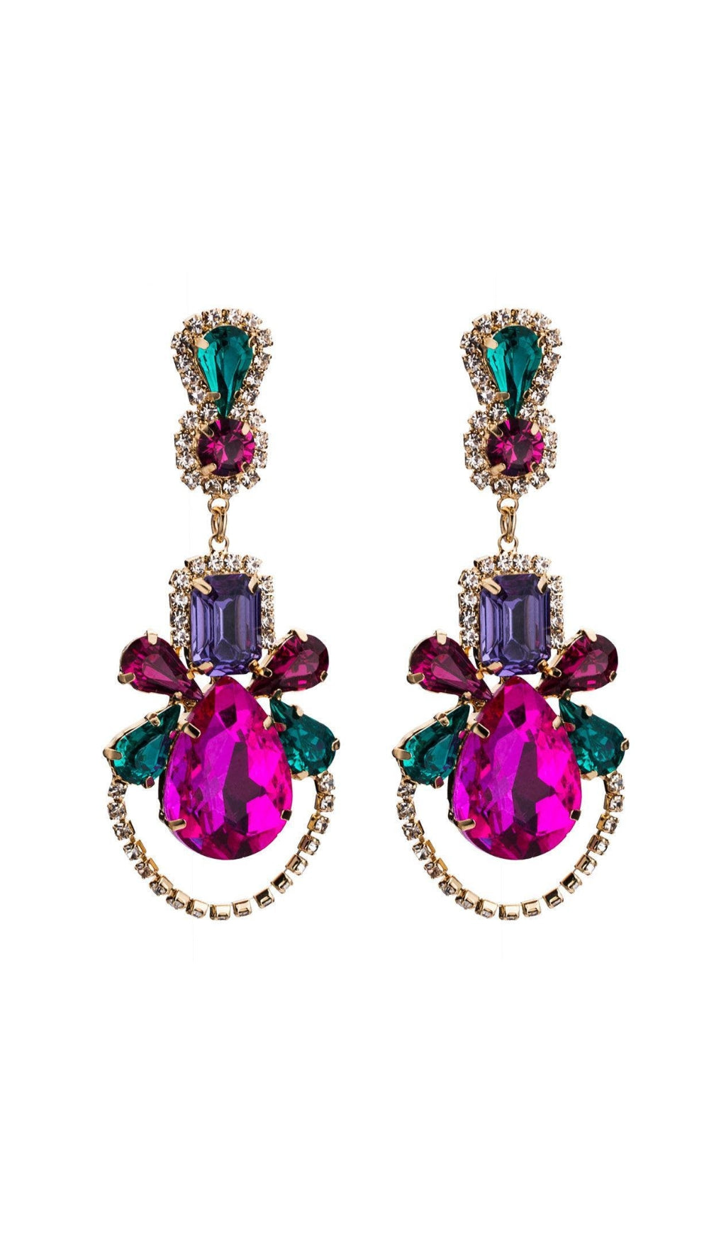 Adona Gem Drop Earrings