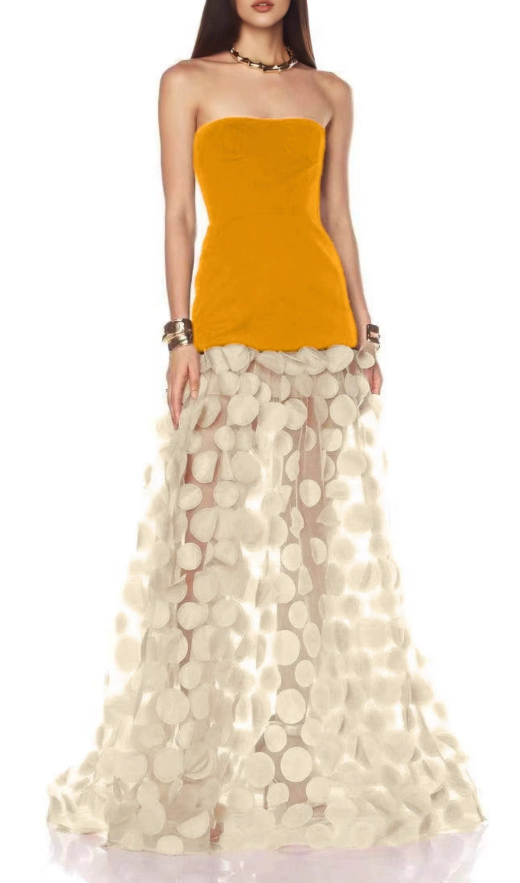 Gaenor Strapless Maxi Dress