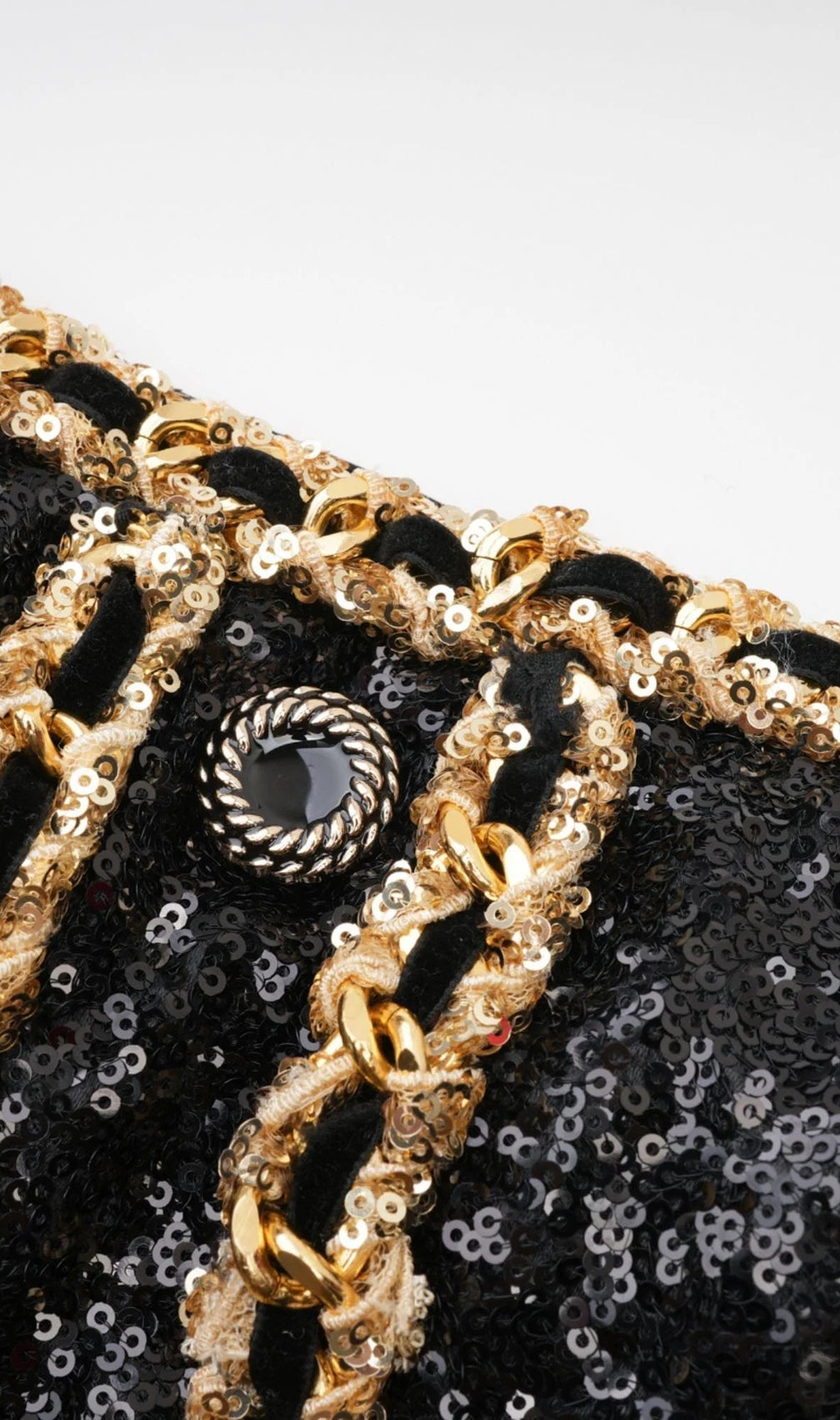 Alla Sequin Chain Mini Dress