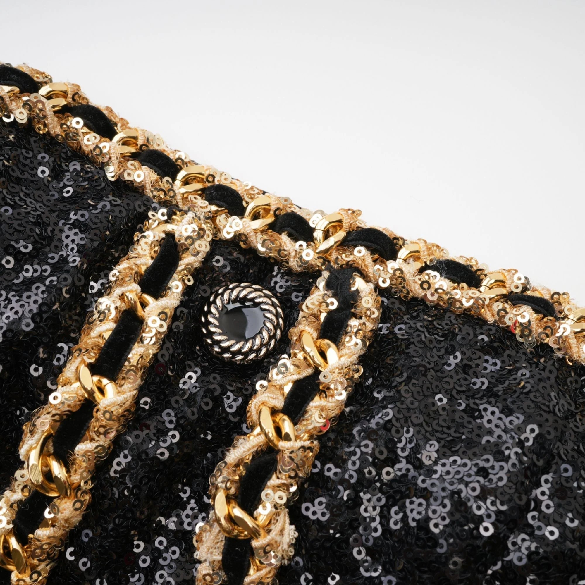 Alla Sequin Chain Mini Dress