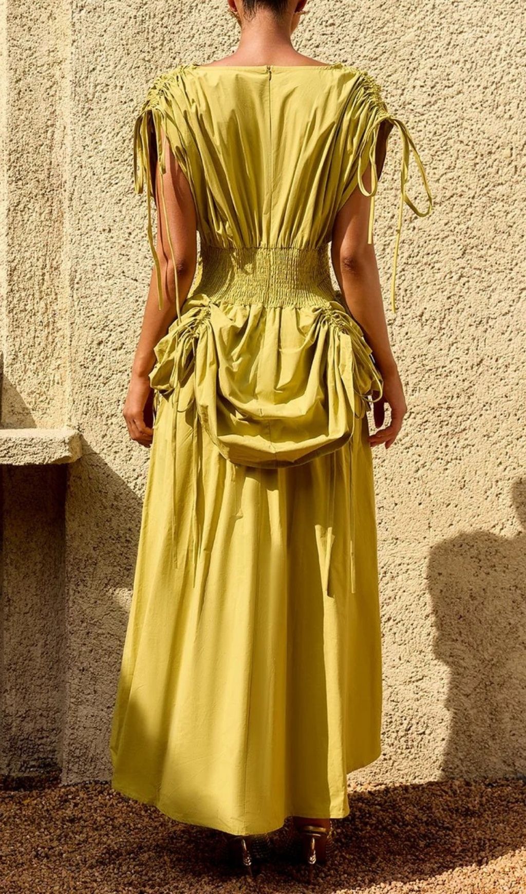 Alderyn Drawstring Maxi Dress