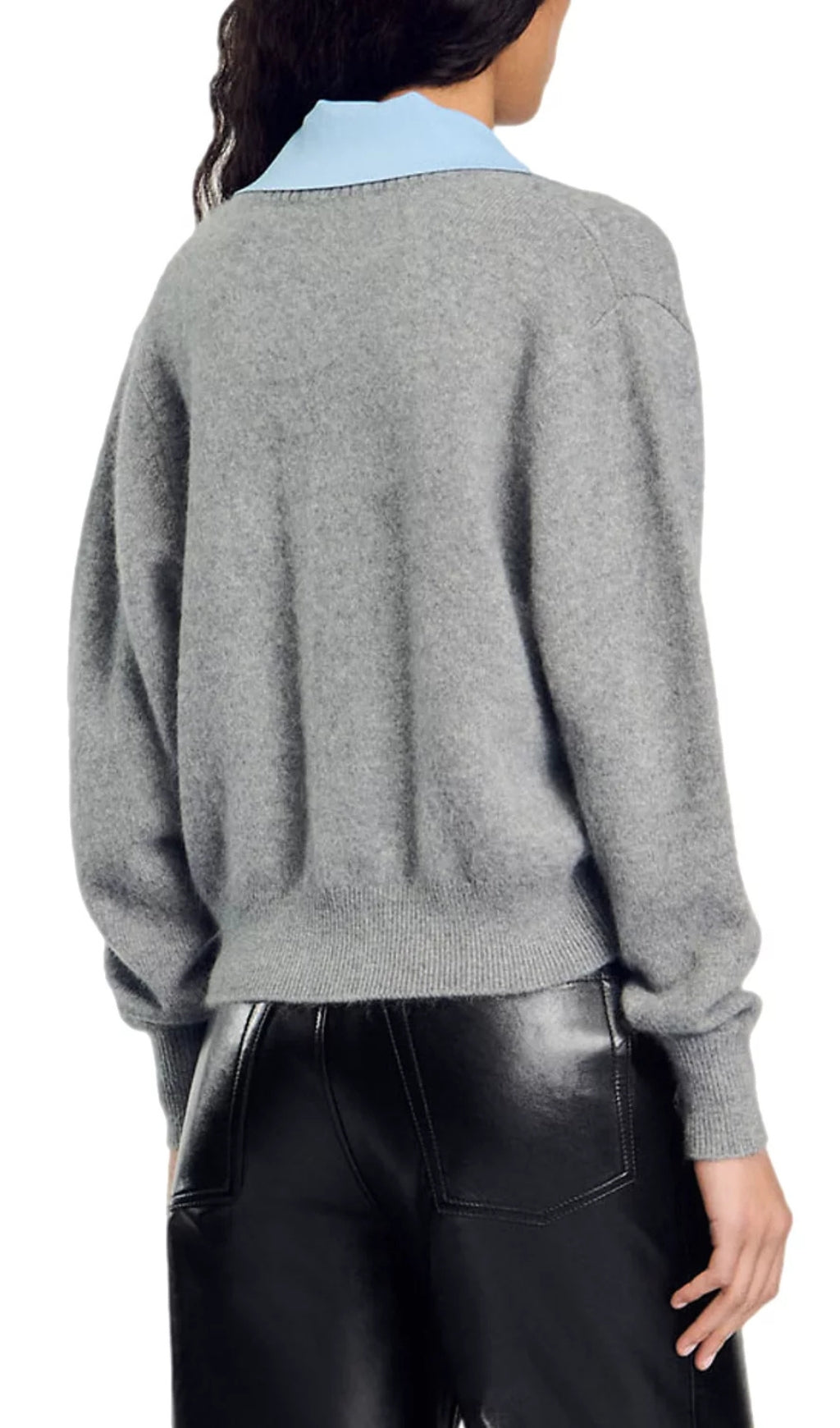 Layered Knit Sweater