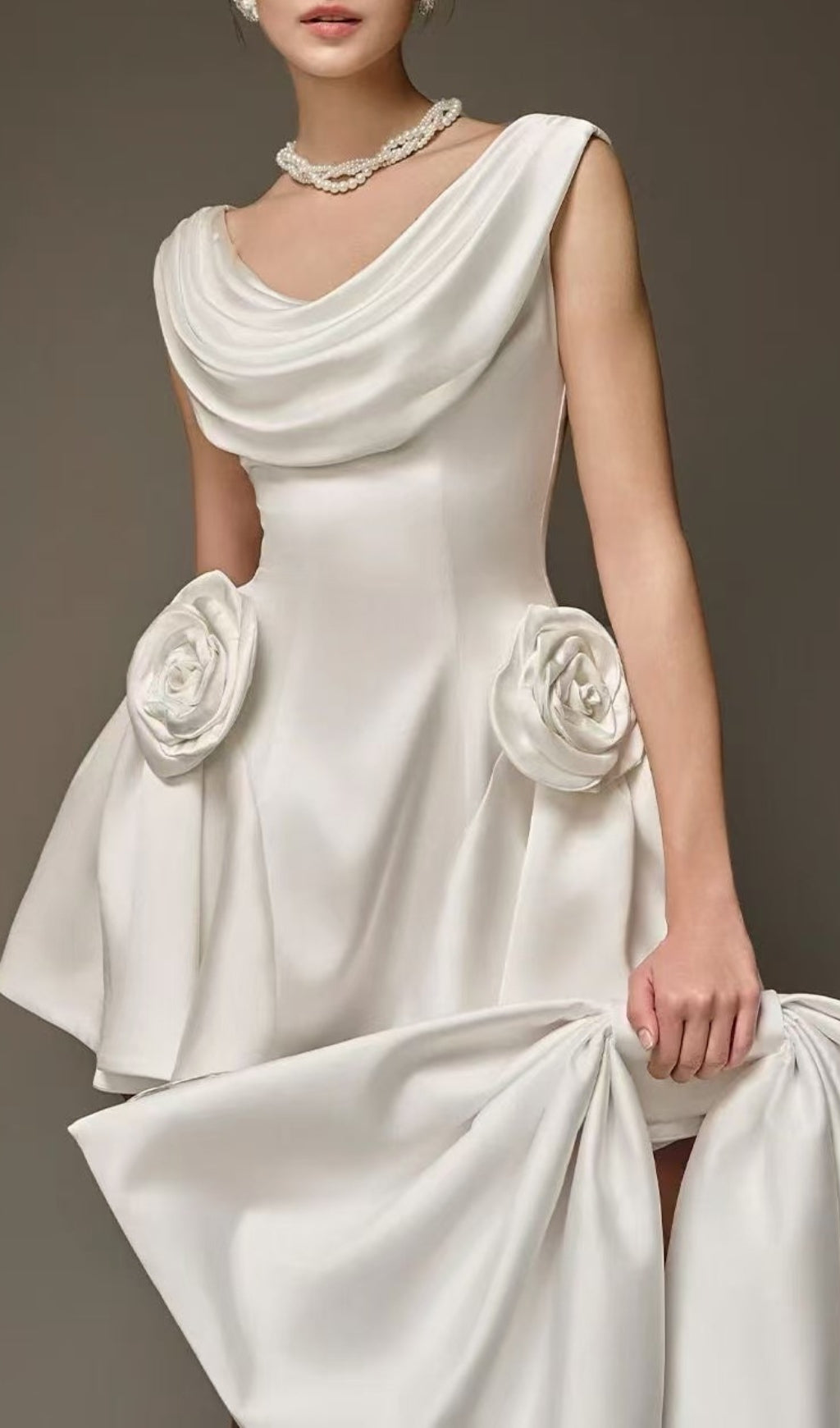 Edana Flower Mini Dress