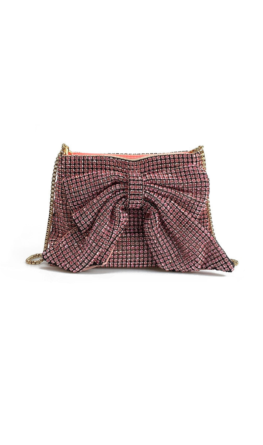 Diza Diamond Bow Handbag