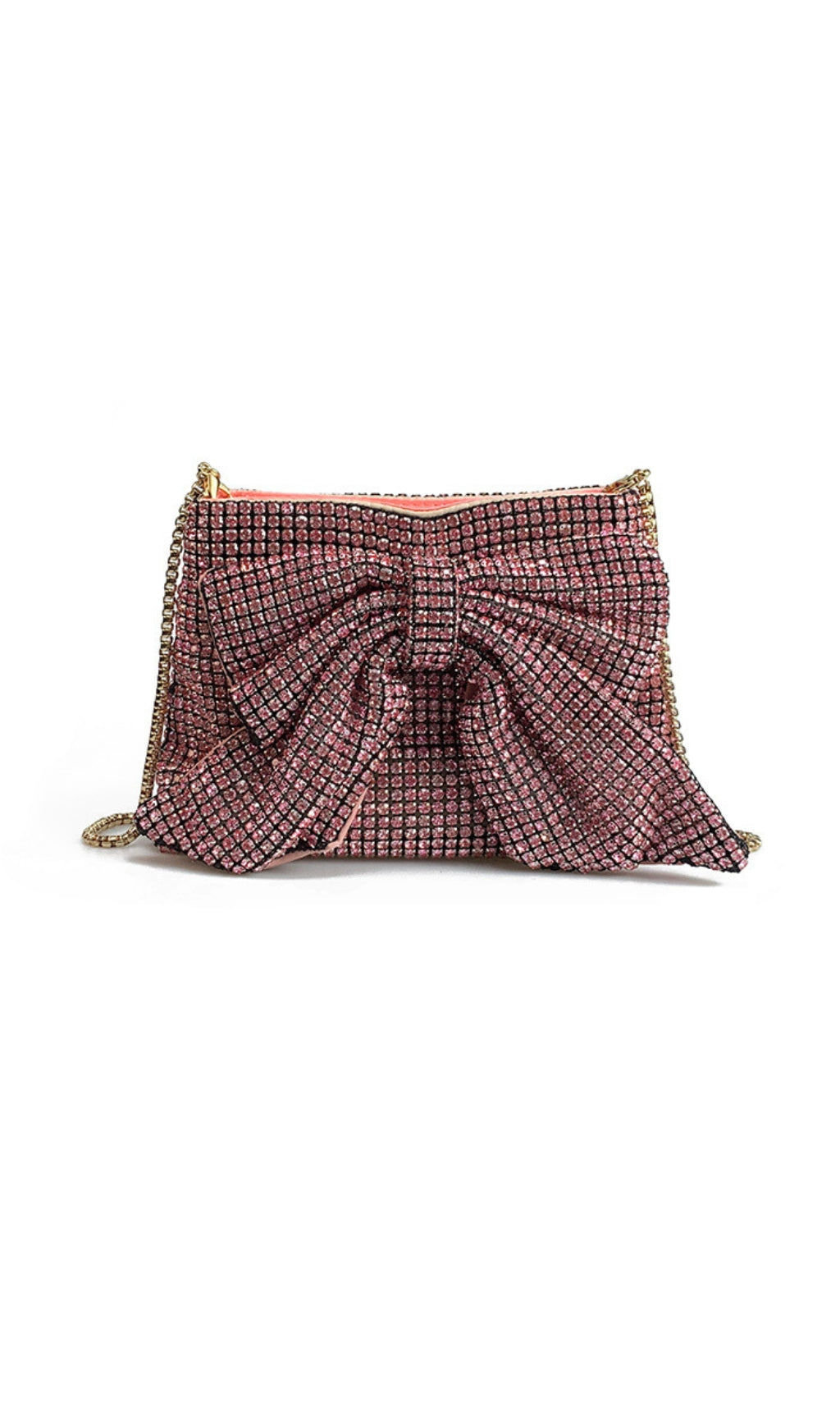 Diza Diamond Bow Handbag