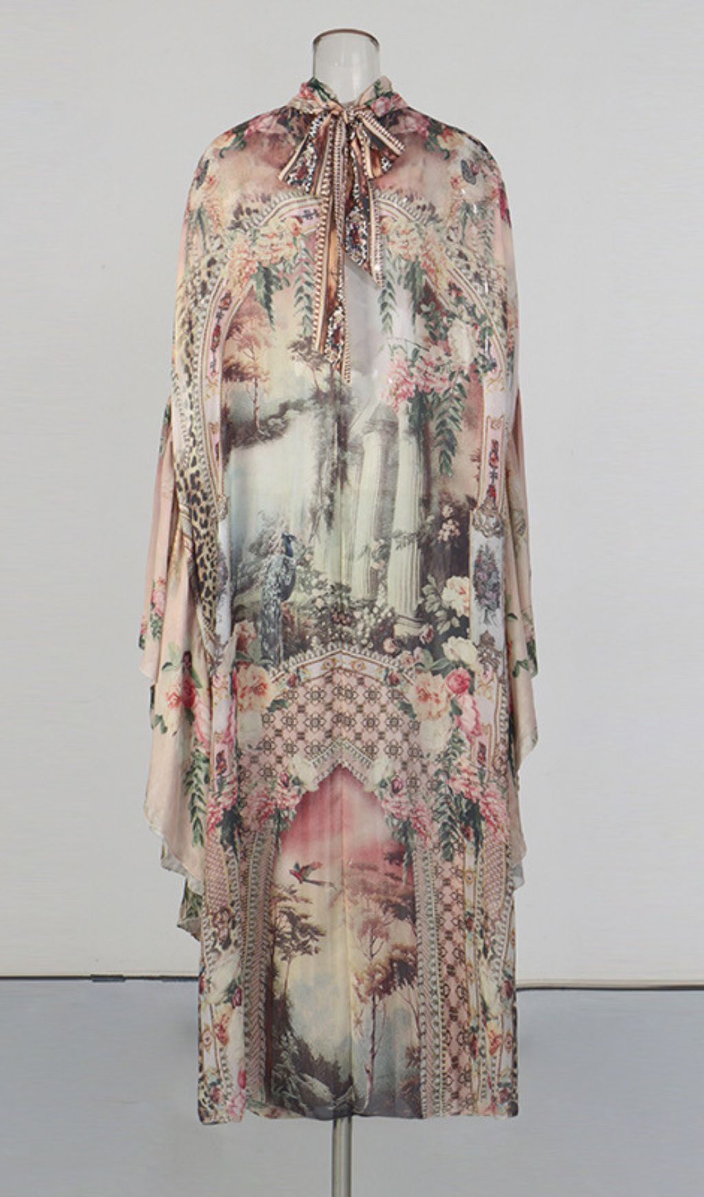 Kacy Artistic Printed Maxi Dress | Bohemian Flow & Elegant Style