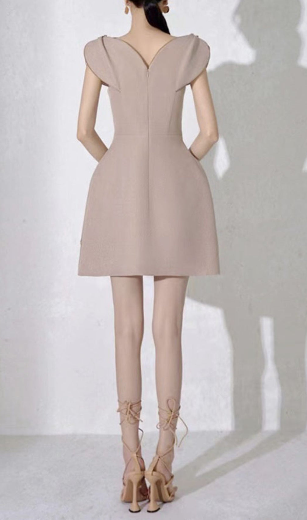 Alcmene Embroidery Mini Dress