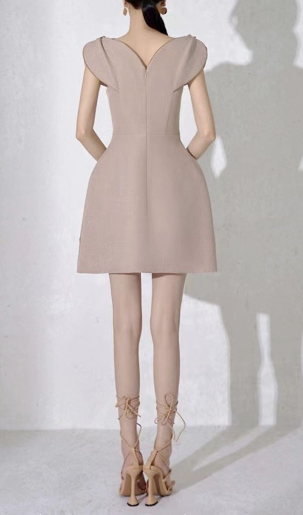 Alcmene Embroidery Mini Dress