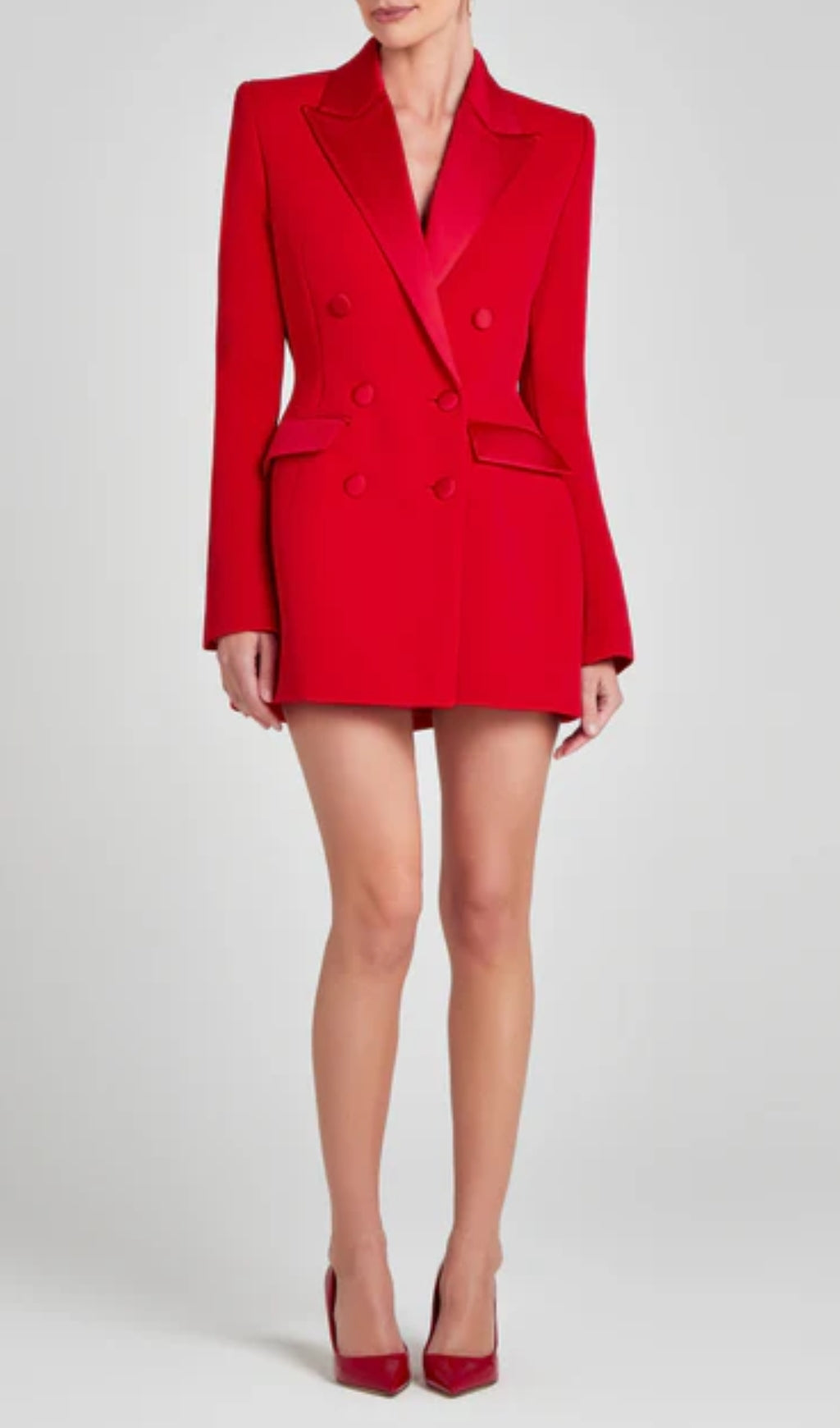 Defne Red Blazer
