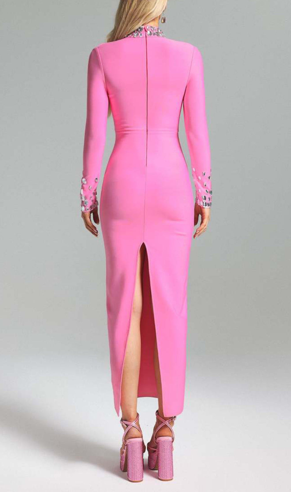 Arin Crystal Embroidered Maxi Dress