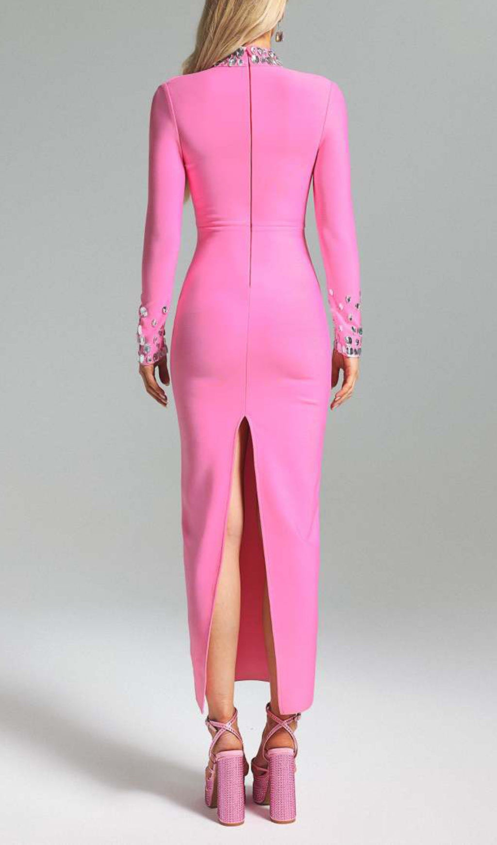 Arin Crystal Embroidered Maxi Dress