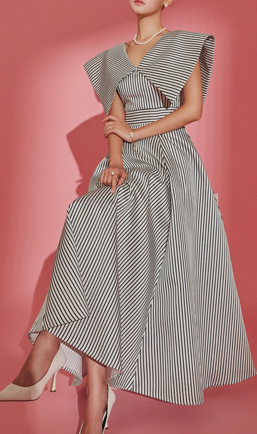Arama Stripes Maxi Dress