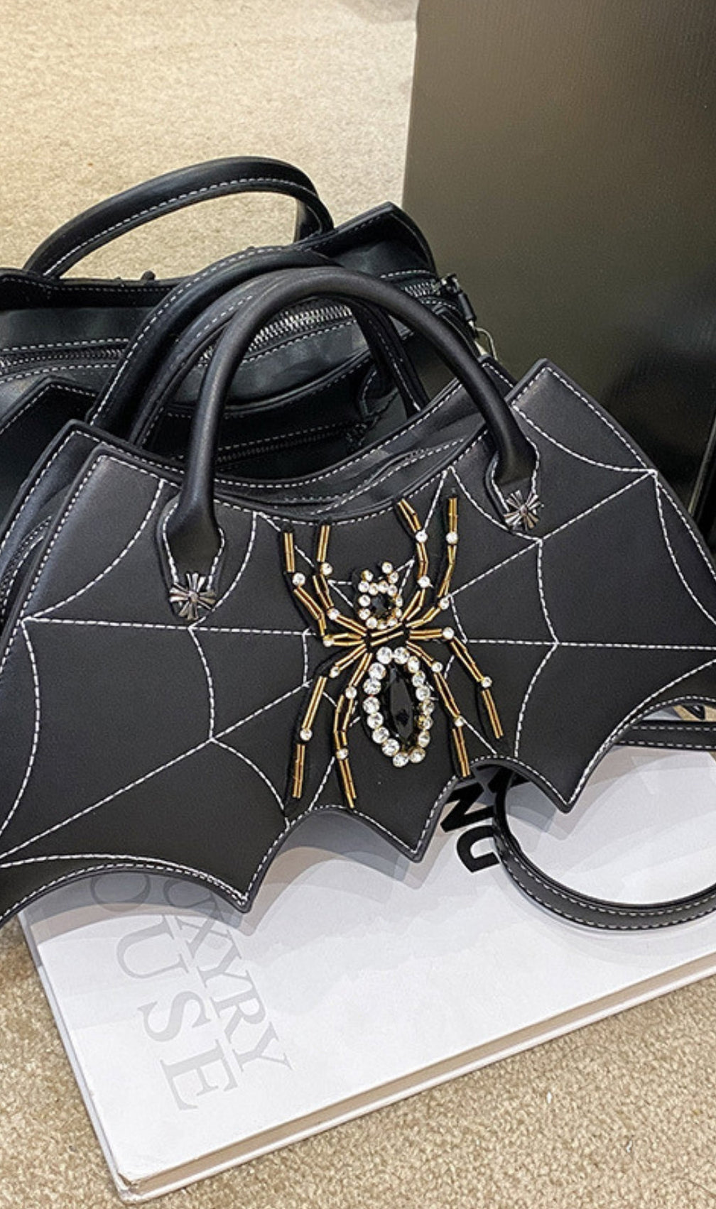 Cobweb Crystal Clutch