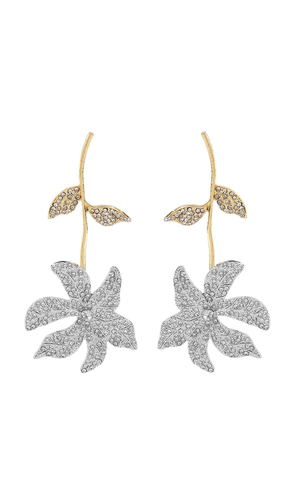 Dazzling Josephe Bloom Statement Earrings for Women
