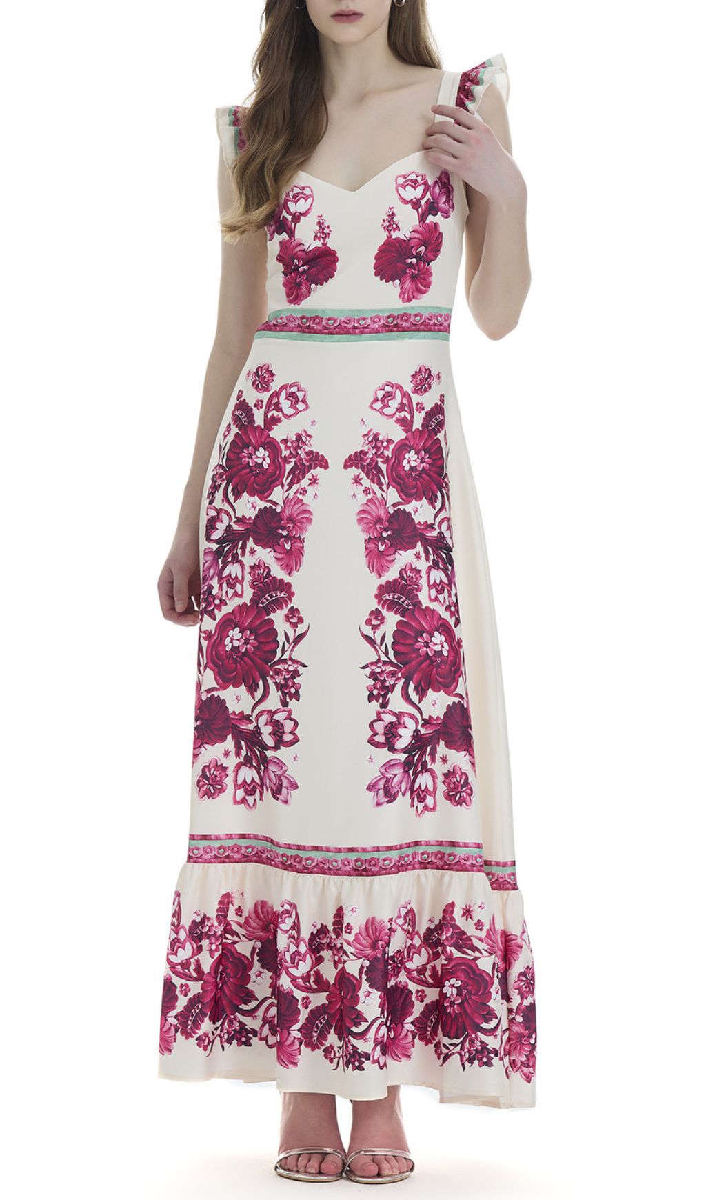 Freeya Flower Printed Maxi Dress