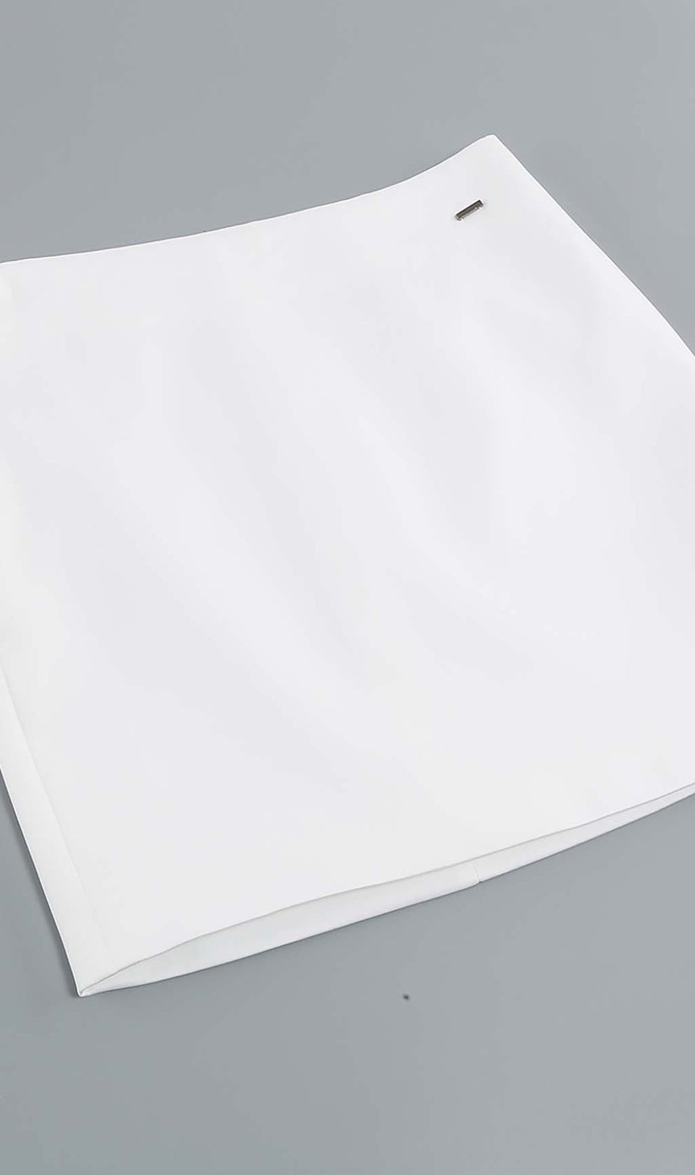 Feathers Jacket And Short Skirt In White