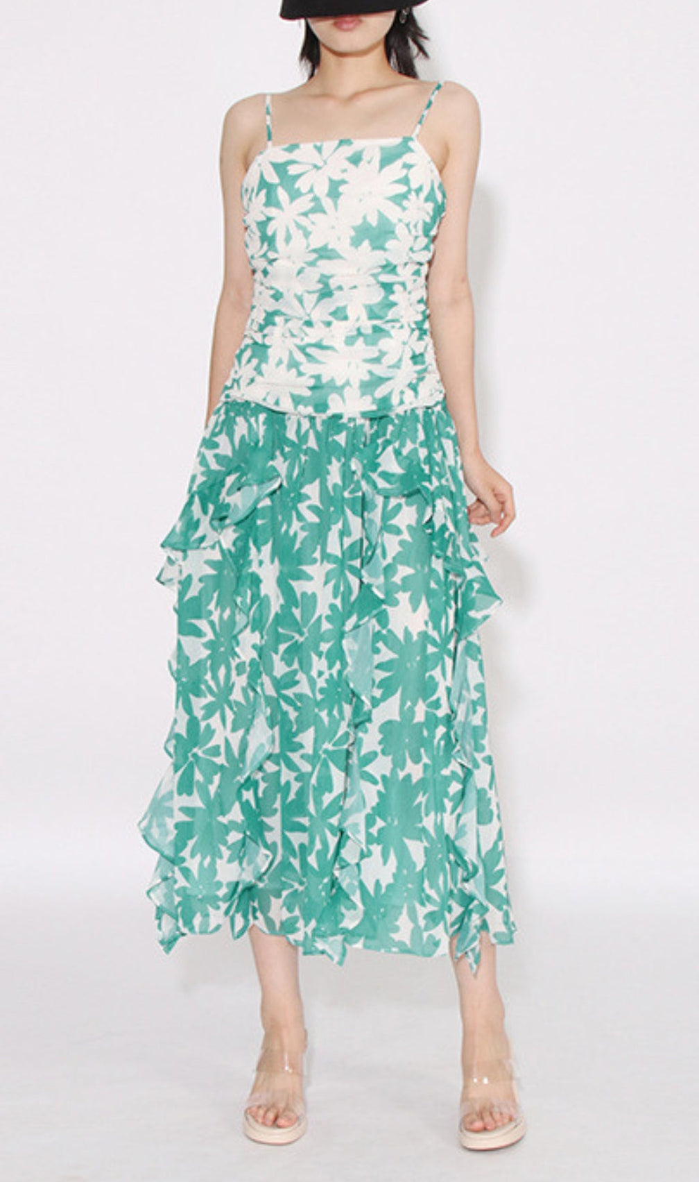 Assisi Printed Bohemia Midi Dress