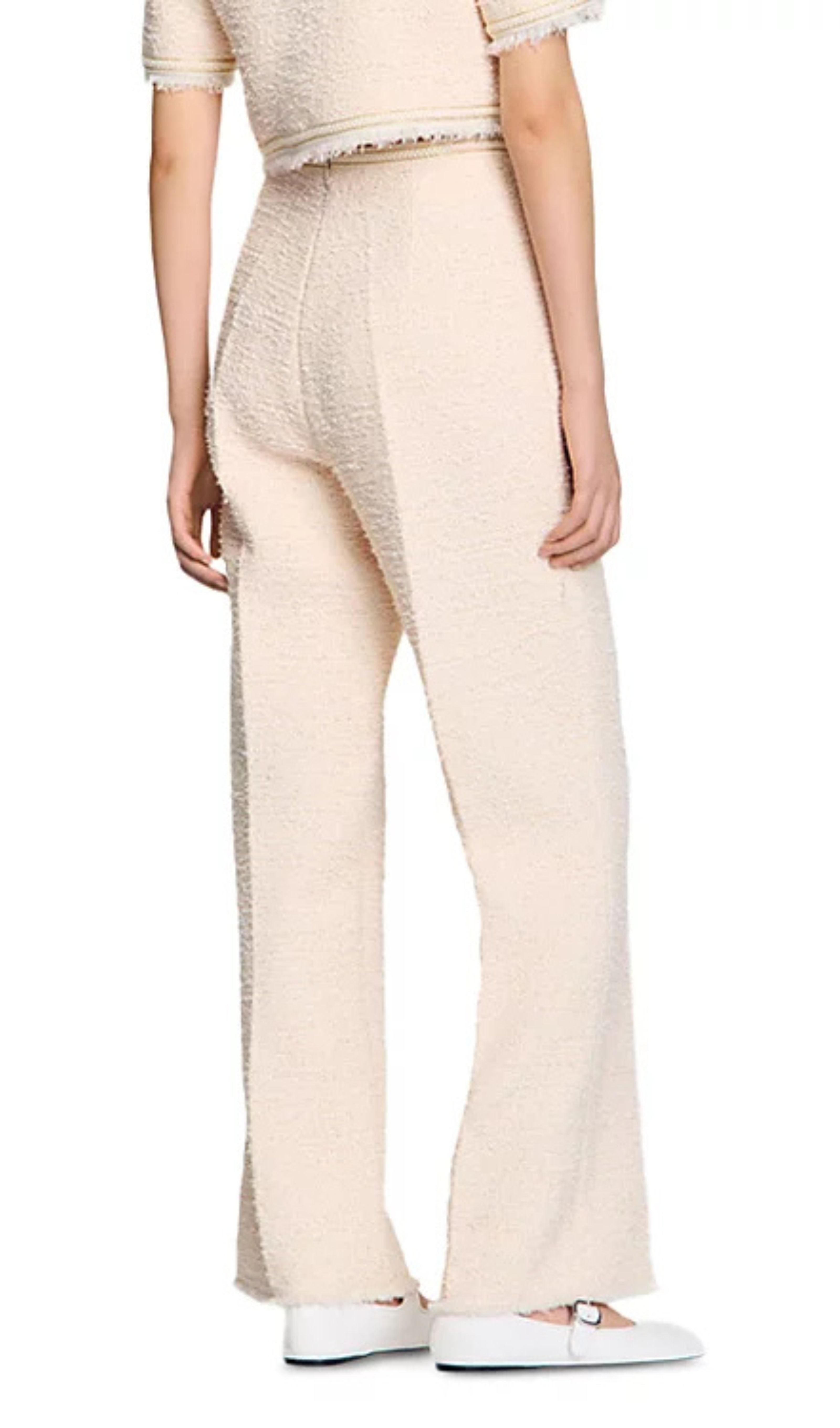 Decorative Tweed Trousers