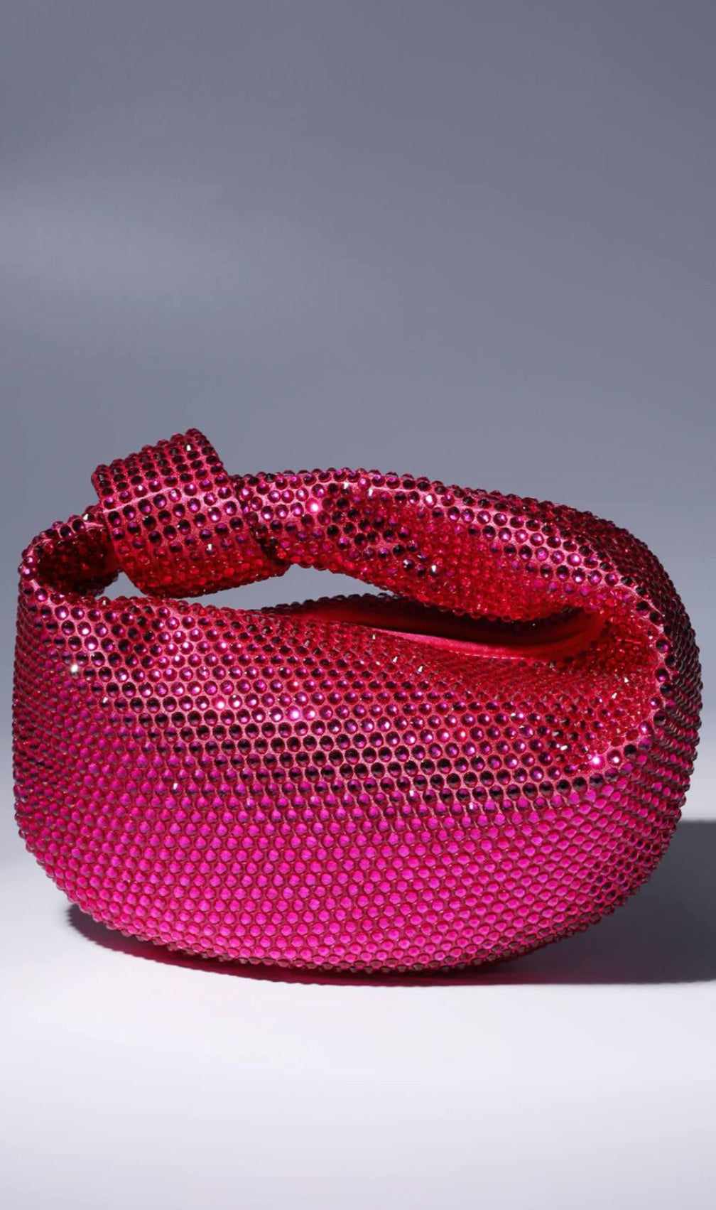 Embellished Tote Bag In Hot Pink