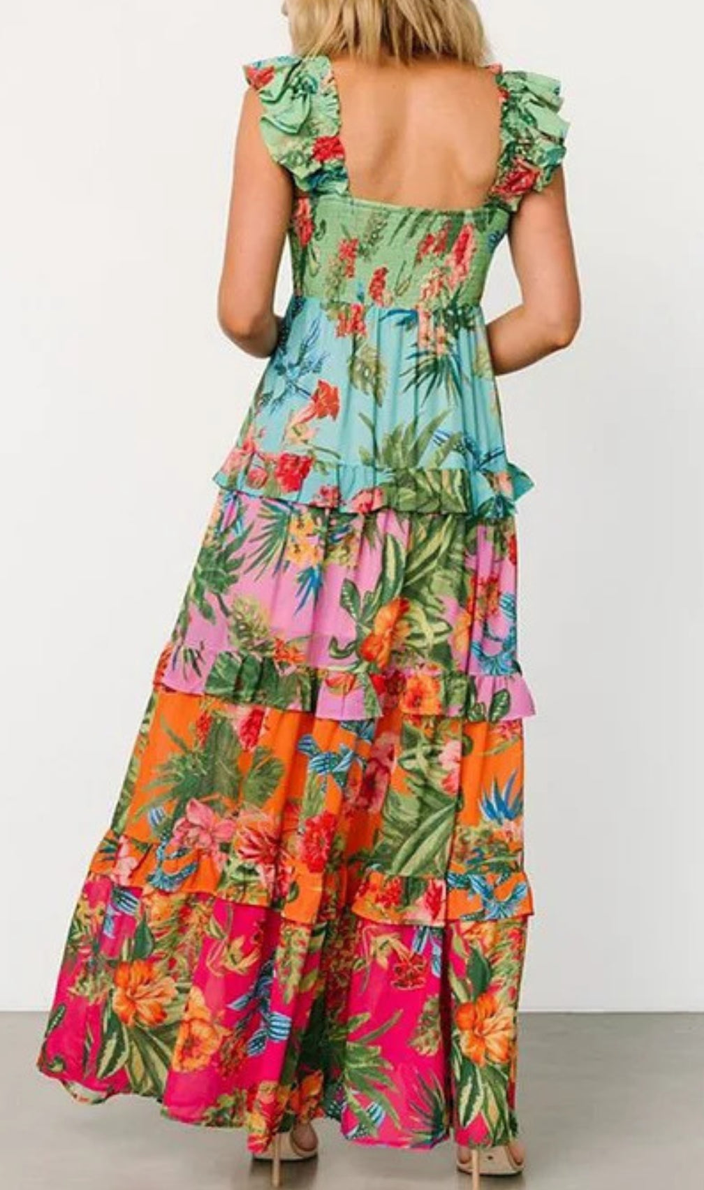 Emeline Printed One-Piece Swimsuit & Skirt