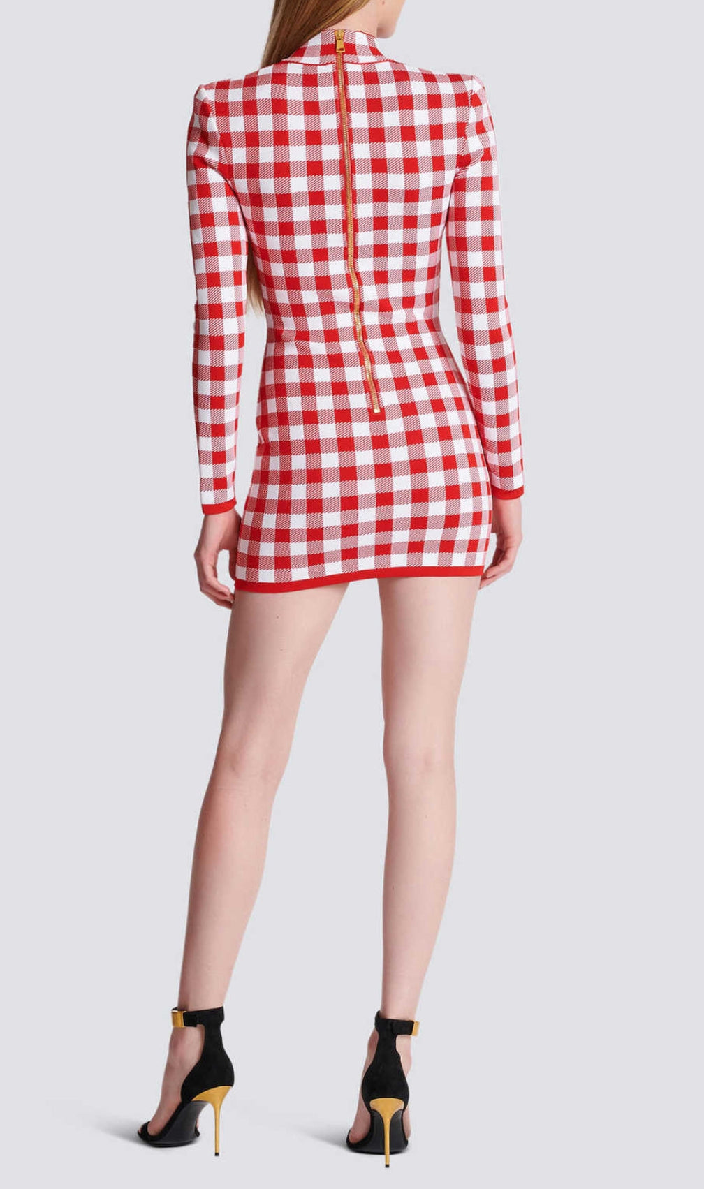 Brantley Red Long Sleeve Bandage Mini Dress