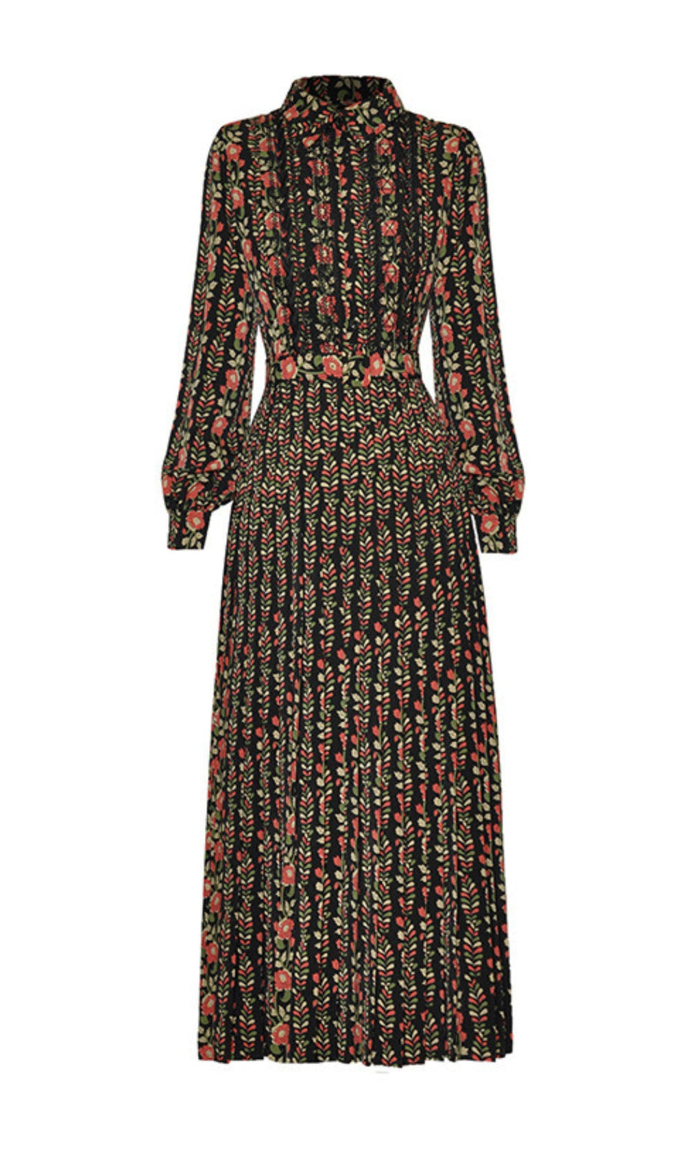 Amal Single Breasted Midi Dress