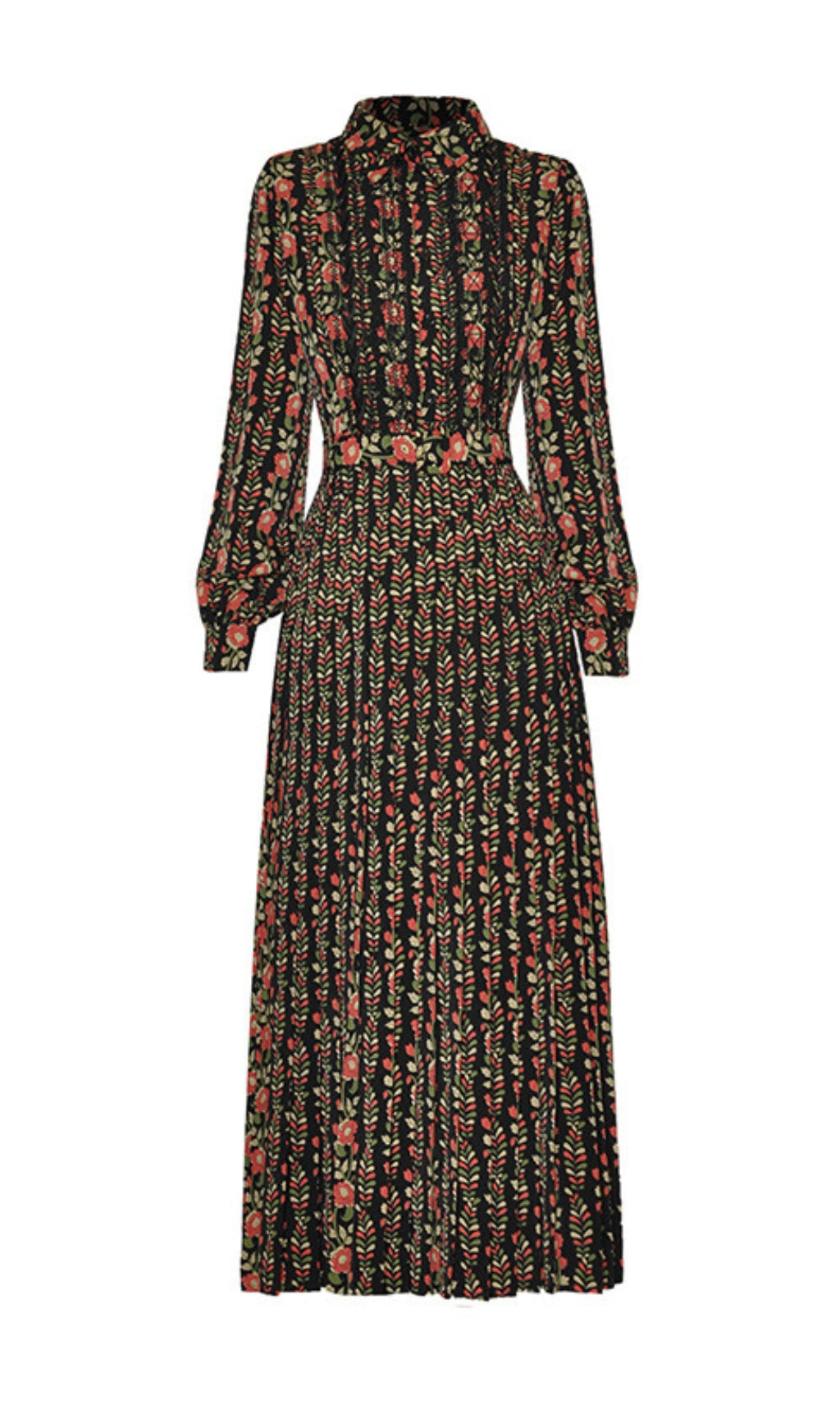 Amal Single Breasted Midi Dress