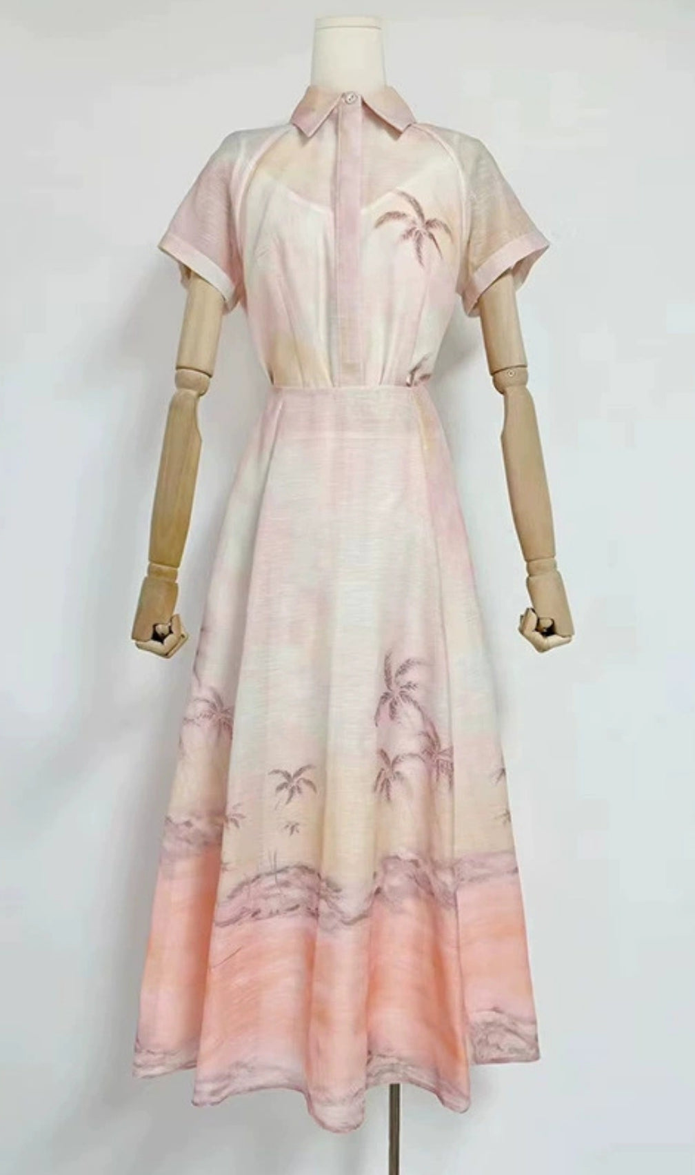 Eran Printed Shirt & Maxi Skirt Set