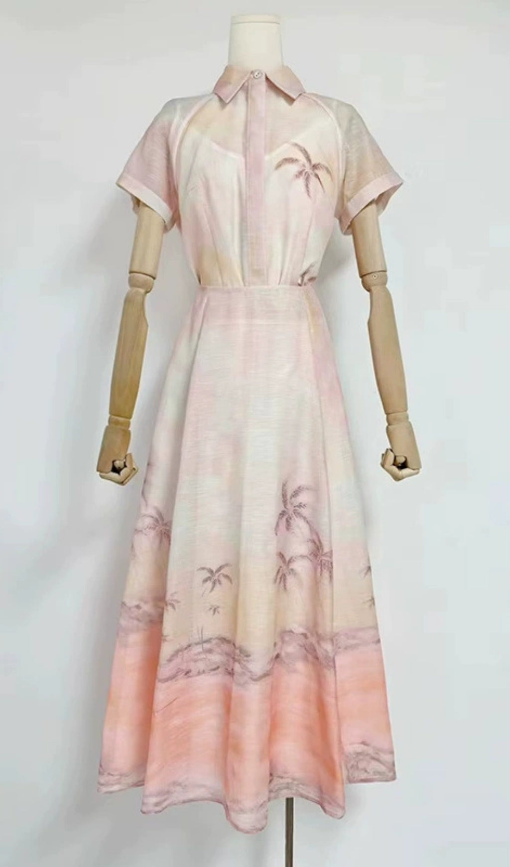 Eran Printed Shirt & Maxi Skirt Set