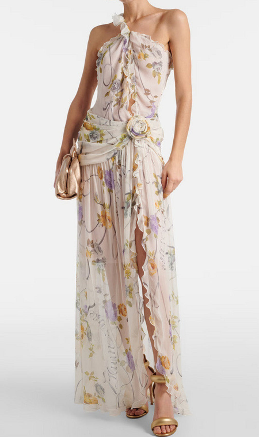 Femi Floral Printed Maxi Dress