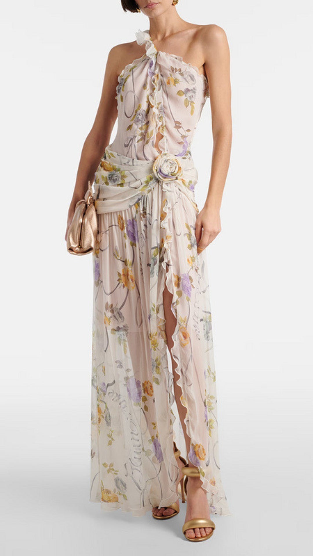 Femi Floral Printed Maxi Dress