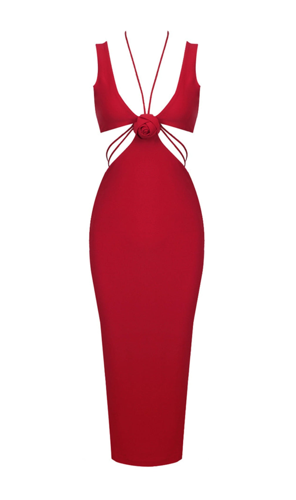 Alize Flower Embellished Maxi Dress