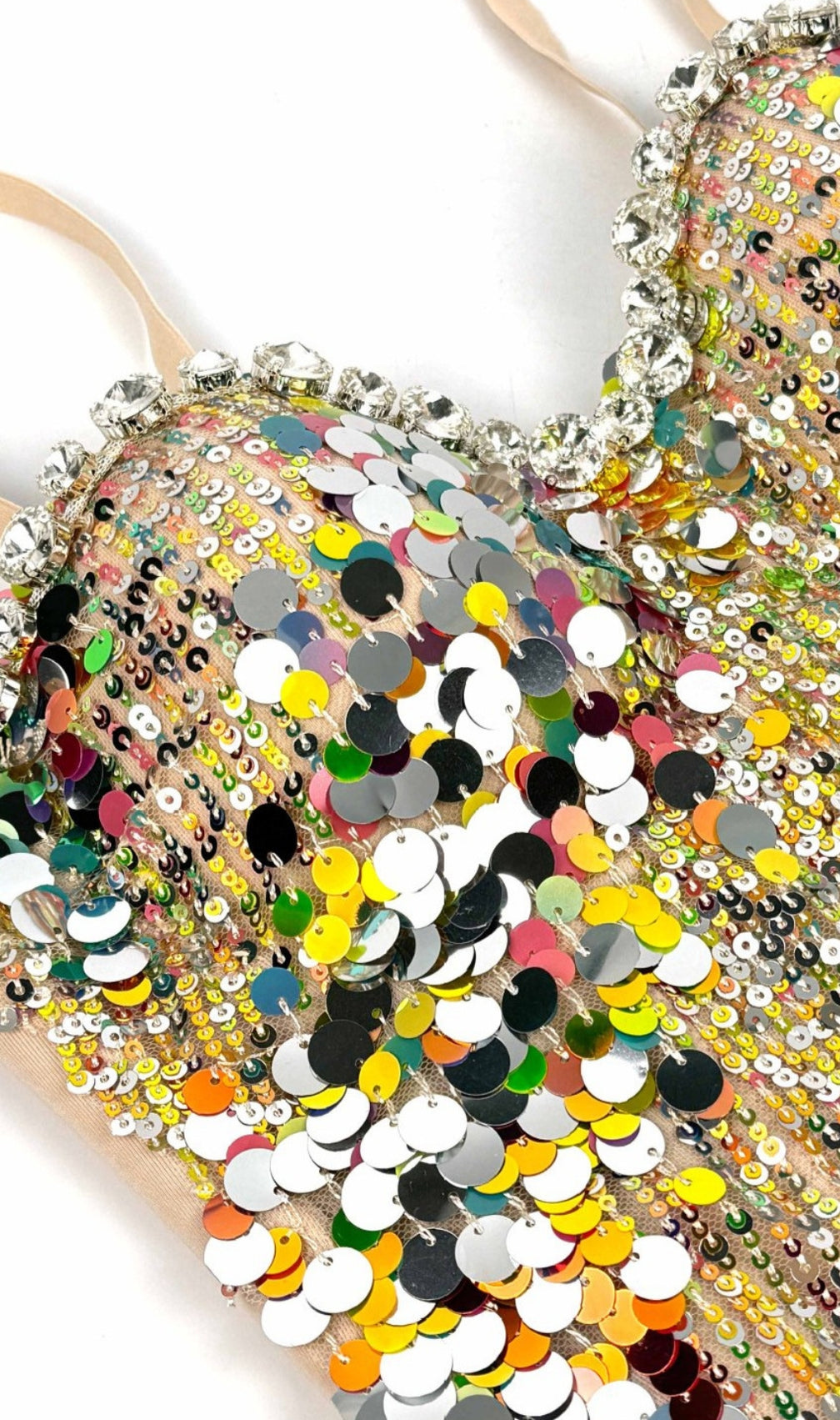 Digna Sequin Crop Top