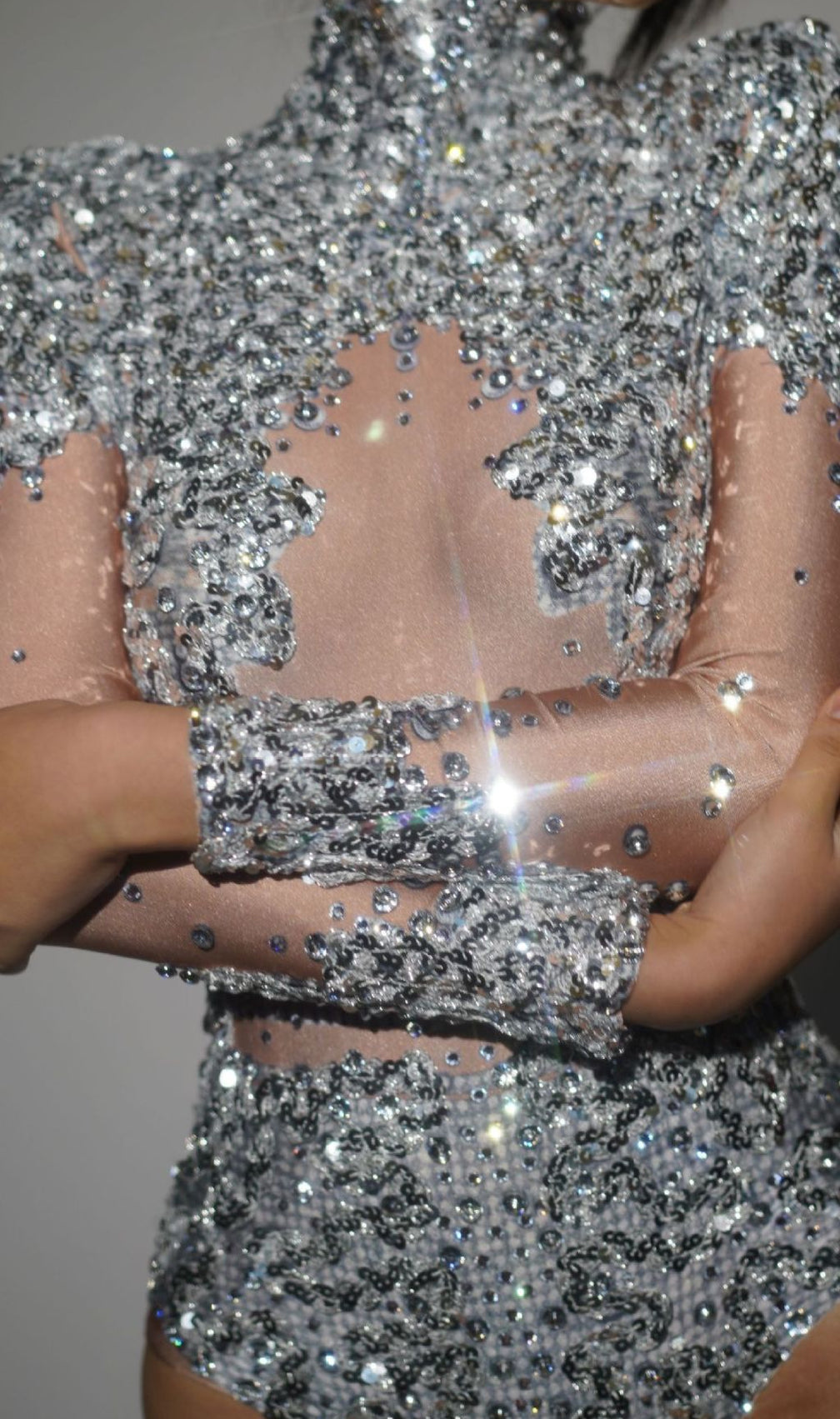 Fedele Diamante Long Sleeve Bodysuit