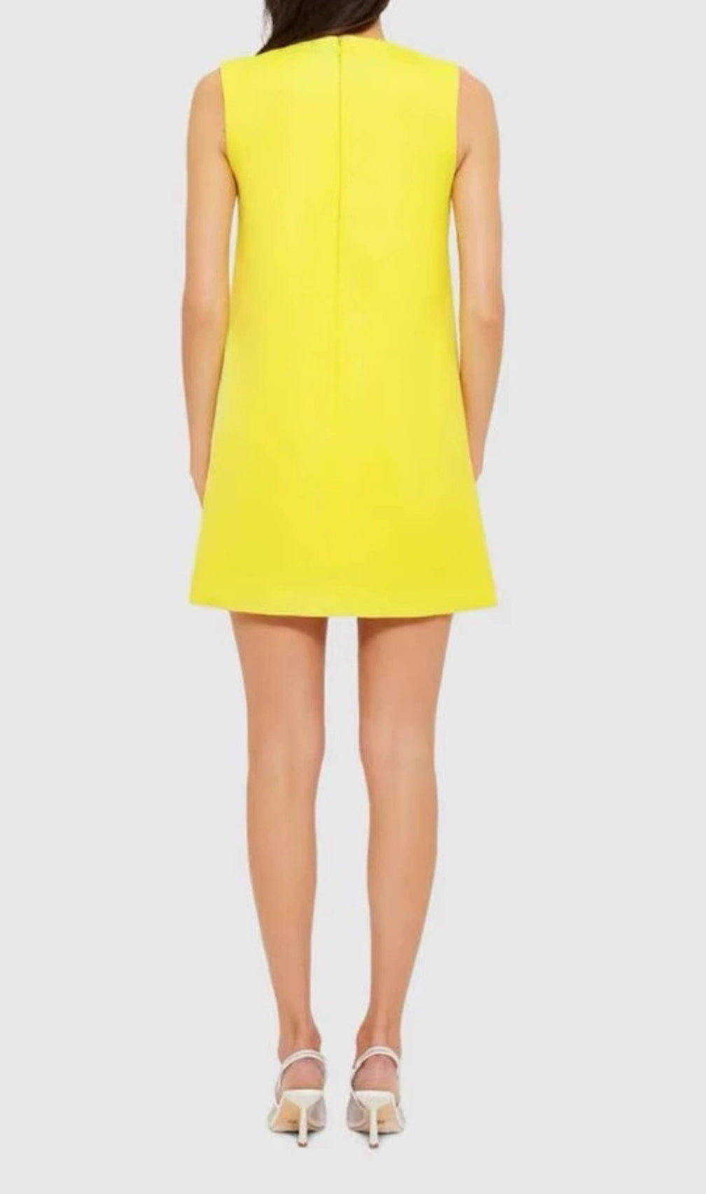 Evalyse Sleeveless Flower Mini Dress