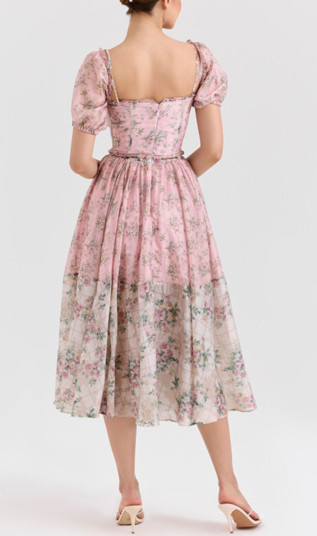 Emke Floral Midi Dress