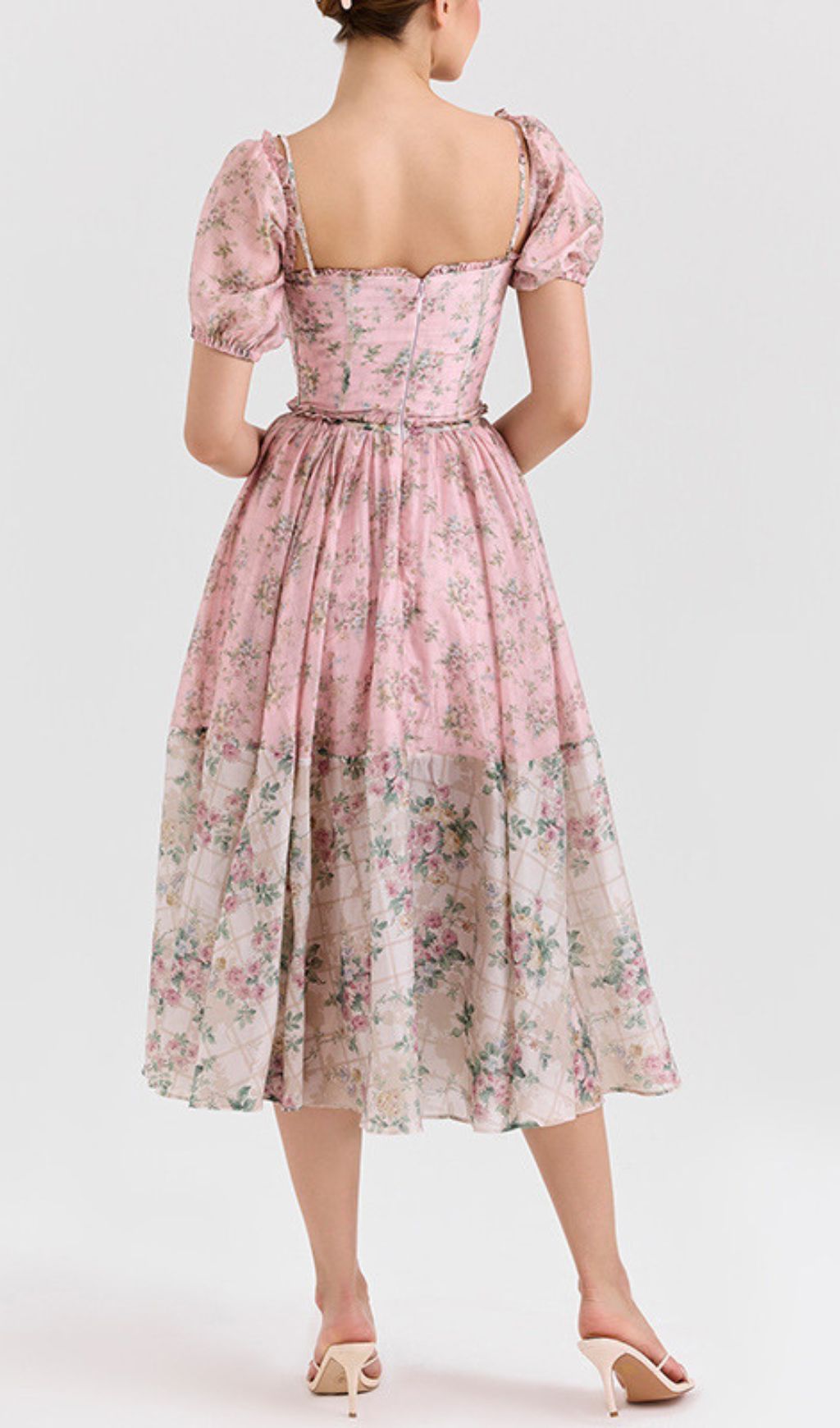 Emke Floral Midi Dress
