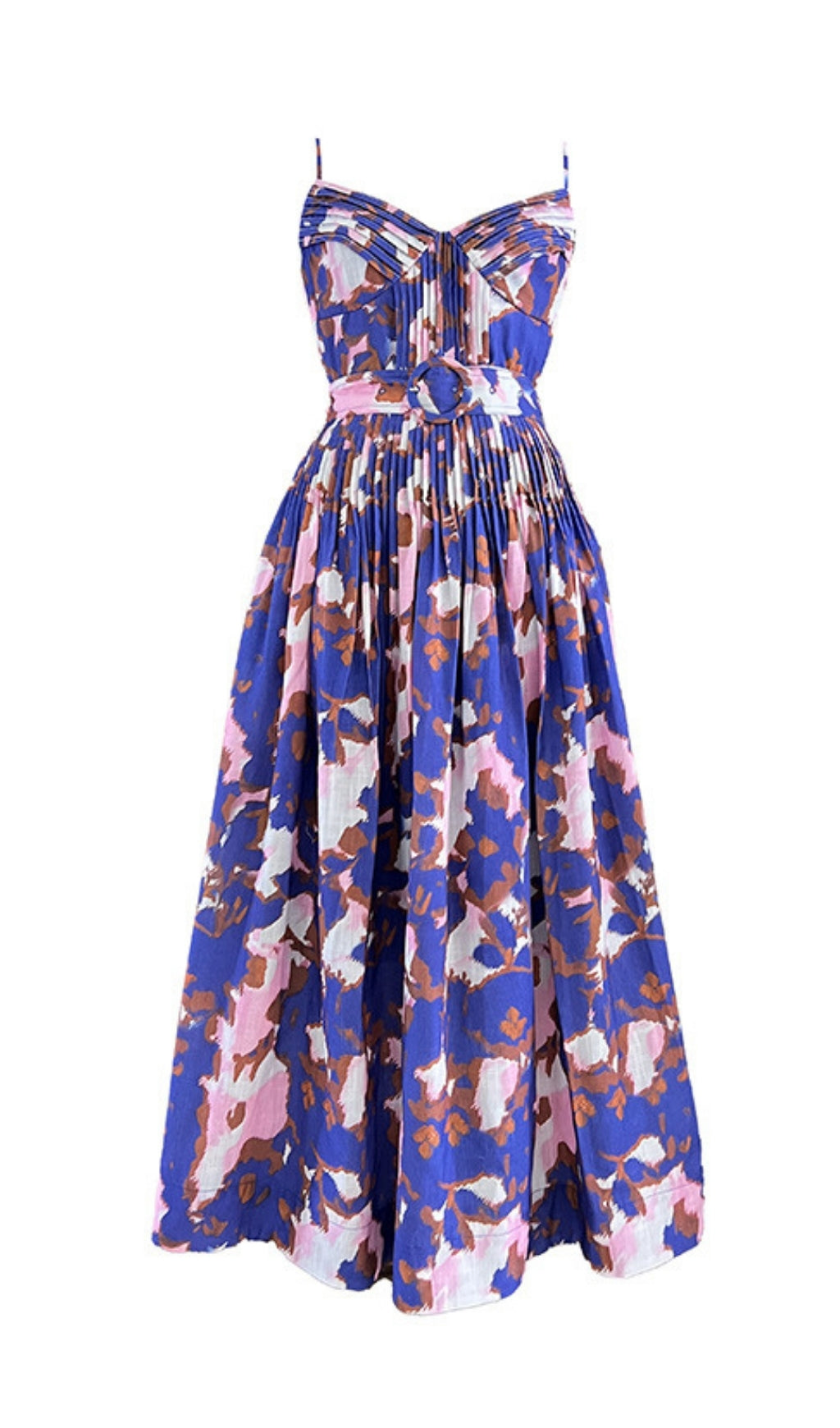 Eadlyn Printed Strappy Maxi Dress