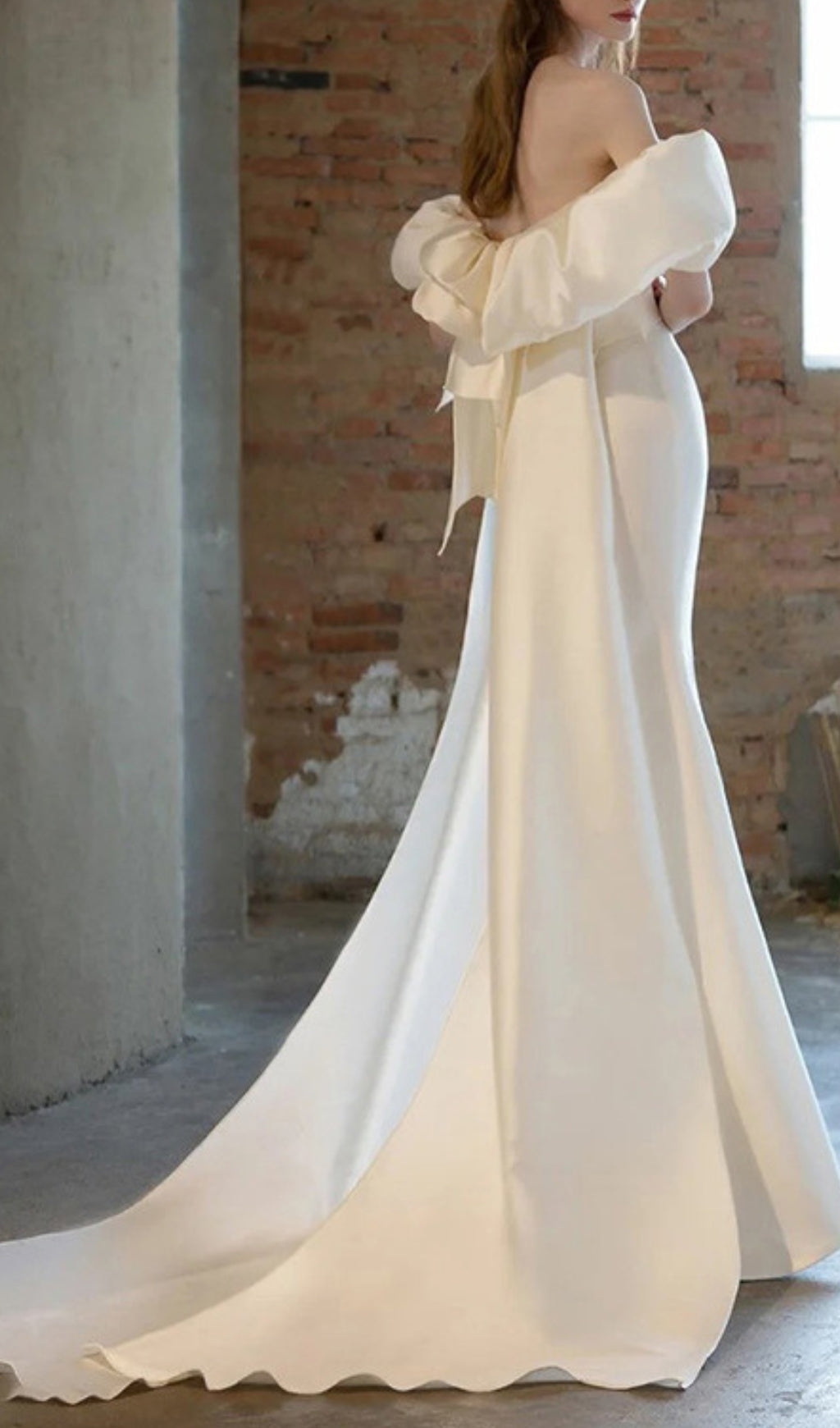 Avianna White One Shoulder Wedding Dress