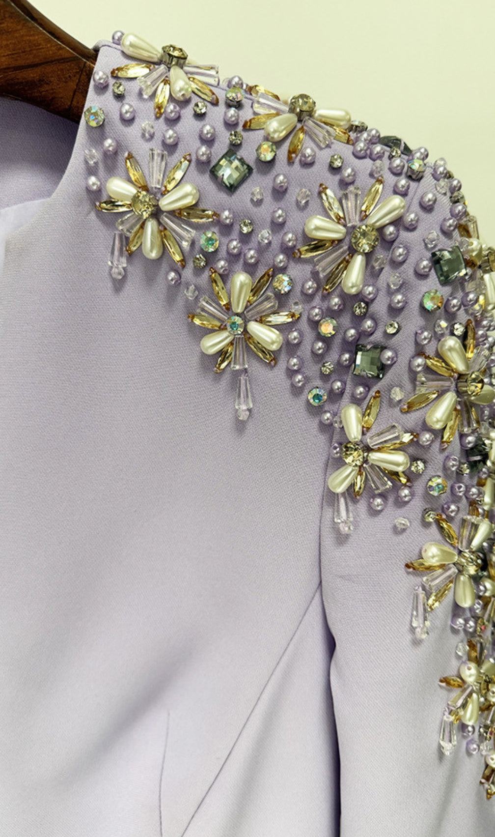 Darcie Purple V-Neck Long Sleeve Maxi Dress